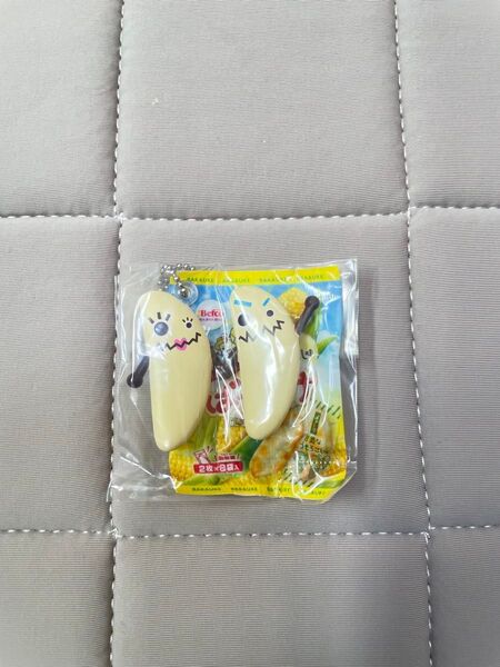 ばかうけ パッケージチャーム とうもろこし味 バリン&ボリン ガチャ