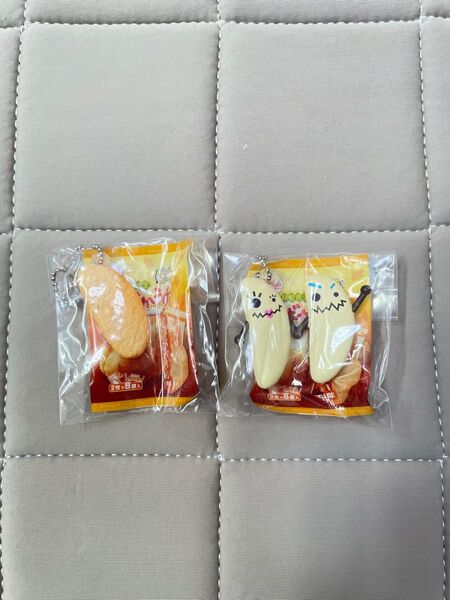 ばかうけ パッケージチャーム じゃがバター味 2個セット ガチャ