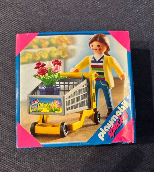 プレイモービル playmobil 4638 婦人とショッピングカート