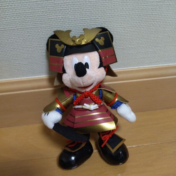 ディズニー ミッキー 兜 五月人形 ぬいぐるみバッジ ぬいば こどもの日 男の子