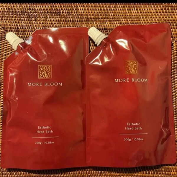MORE BLOOM Esthetic Head Bath 300g 2個セット