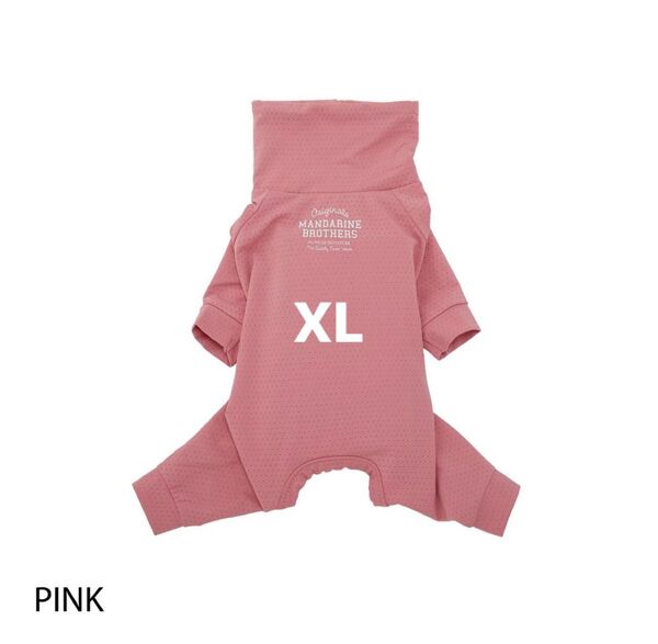 MANDARINE BROTHERS インセクトシールドスキンタイトスーツ XL ピンク 新品未使用