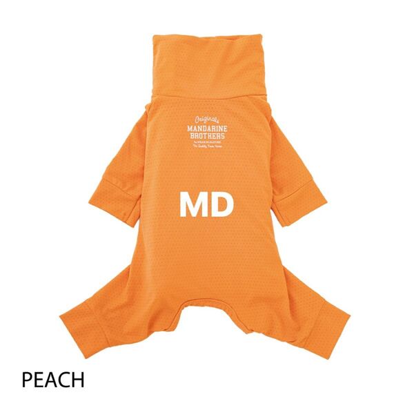 マンダリンブラザーズ MANDARINE BROTHERS インセクトシールドスキンタイトスーツ ピーチ MD