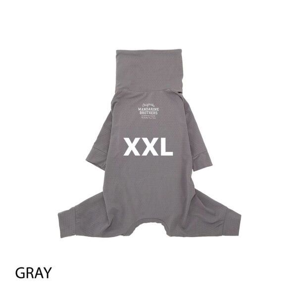 マンダリンブラザーズ インセクトシールドスキンタイトスーツ グレー XXL