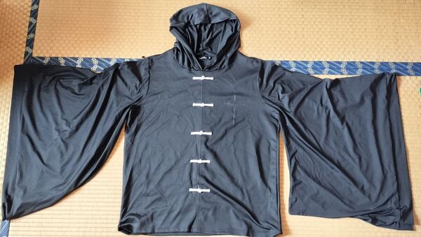 NieR clothing パーカー 着物風袖 ユニセックス
