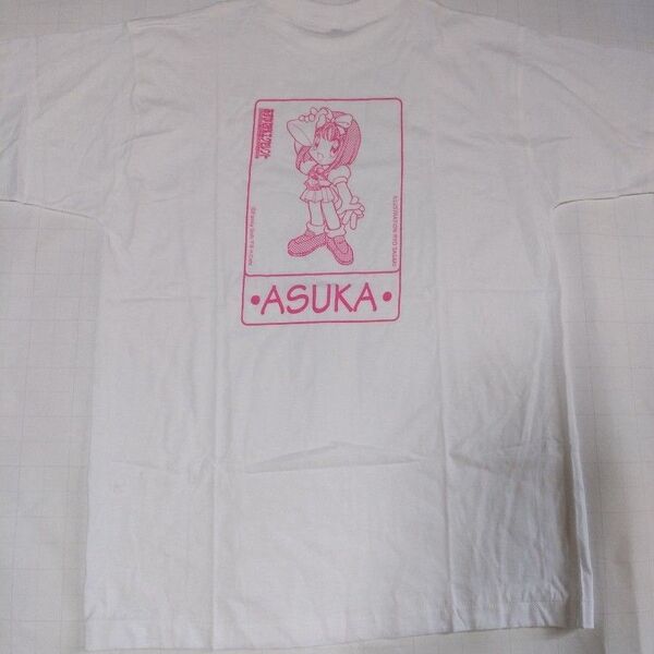 90s あすか120% 公式大会グッズ 半袖 Tシャツ バックプリント