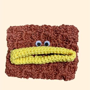 パクパクモンスター ティッシュケース ハンドメイド