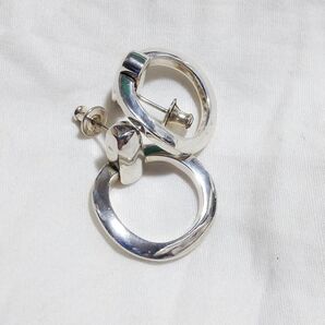 OLD FLORENCE ピアス シルバー925 スイングフープ イタリア製