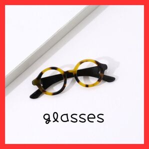 ★再入荷★ブローチ メガネ 眼鏡 レトロ ヴィンテージ アンティーク ギフト おしゃれ 卒業式 入学式 ブラウン べっこう