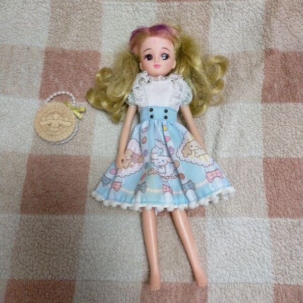 サンリオ シナモン シナモロールだいすきリカちゃん ドレスとバッグセット リカちゃん人形