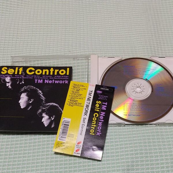 盤面良好☆帯付☆ TM NETWORK Self Control