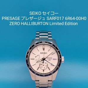 ★☆動作品☆★【中古】SEIKO SARF017 PRESAGE ゼロハリバートン リミテッド エディション 2,000本限定