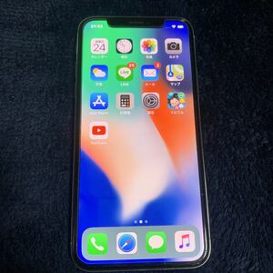 iPhone X Silver 256 GB docomoSiMロック解除