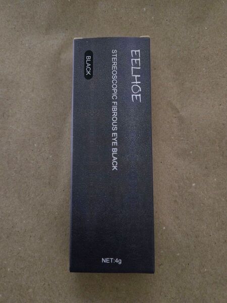 EELHOE マスカラ ブラック(1回使用) フェイスマスク付き