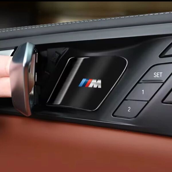 BMW インナードアボウルステンレス鋼保護カバーステッカー 3シリーズ用