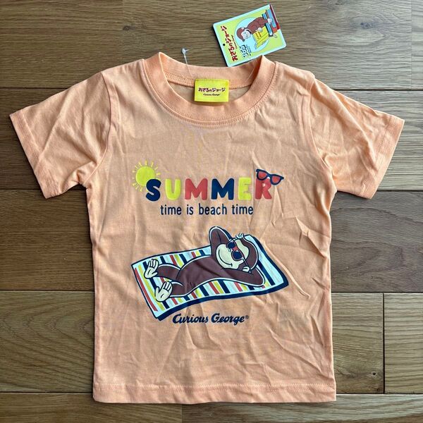 新品 半袖Tシャツ おさるのジョージ 100