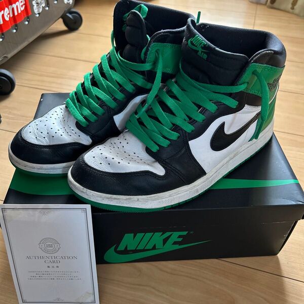 Nike Air Jordan 1 Retro High OG "Celtics/Black and Lucky Green"