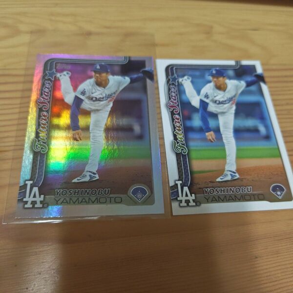 Topps series1 MLB2025 山本由伸×2