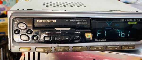Pioneer carrozzeria KEHP440 カセットテーププレーヤー 当時物