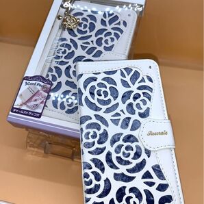 iPhoneX対応、ナチュラルデザイン手帳型ケース