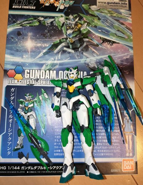 ガンプラ 1/144HGガンダムダブルオーシアクアンタ