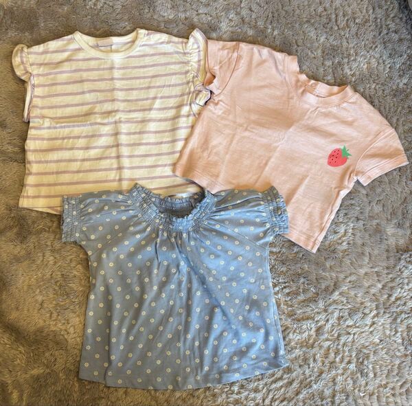 petit main GAP西松屋Tシャツ3点セット