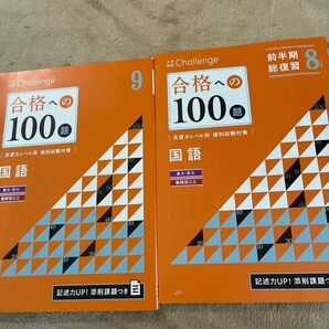 合格への100題 国語 8月 9月2冊セット 進研ゼミ高校講座