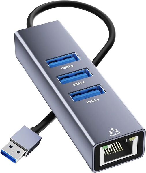 USB LAN変換アダプター 4-IN-1 USB 値下げ不可