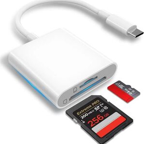 SDカードリーダー Type-C カードリーダー SD/TFカード両対応 値下げ不可