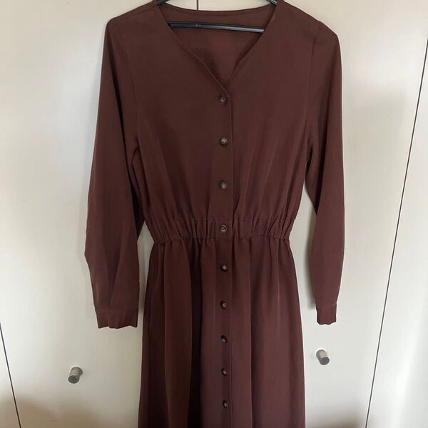 ロングワンピース brown LOWRYS FARM