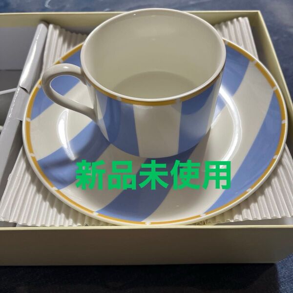 ペアコーヒーカップ ソーサー ケーキプレート 新品未使用