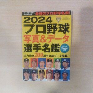 2024 プロ野球選手名鑑 写真&データ