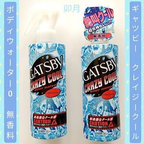 ギャツビー クレイジークール ボディウォーター0 無香料 (2個セット)