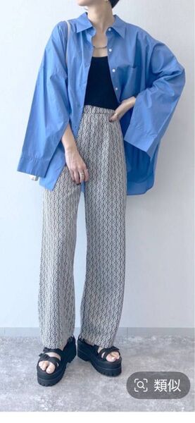 JEANASIS青色シャツ