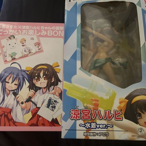 涼宮ハルヒの憂鬱 涼宮ハルヒ -水着ver.- 1/7 フィギュア らき☆すた×涼宮ハルヒちゃんの憂鬱 でっかいお楽しみBON
