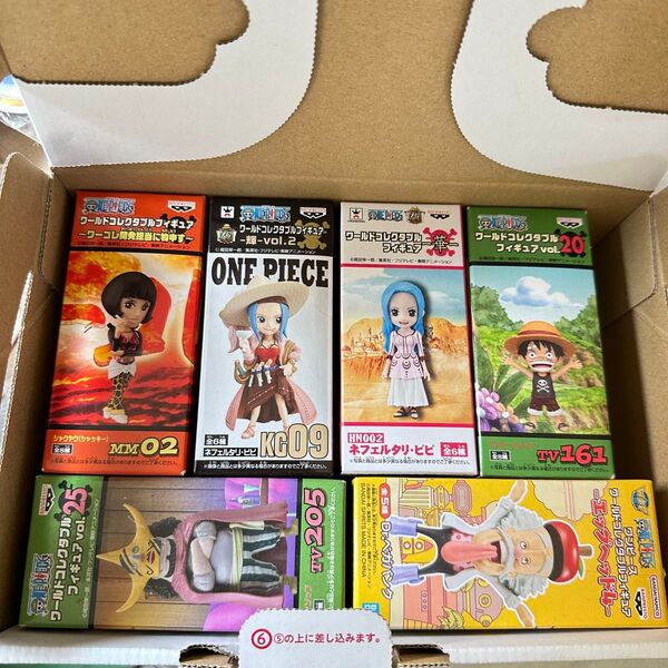 ワールドコレクタブルフィギュア 6点