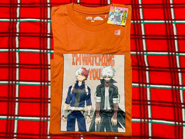 【新品未使用】ヒロアカ ユニクロ UT グラフィックTシャツ 轟焦凍 荼毘 XL
