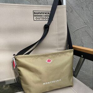 DANTON | コーデュラナイロン MONTSOURIS ショルダーバッグ モカ