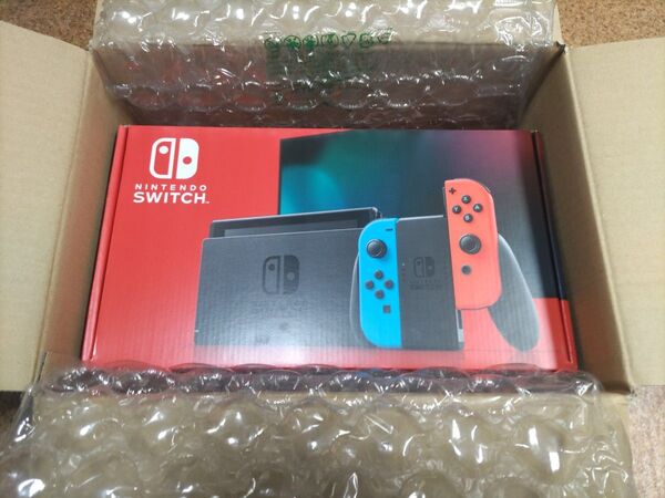 Nintendo Switch Joy-Con (L)ネオンブルー/(R)ネオンレッド 新モデル 未使用未開封品