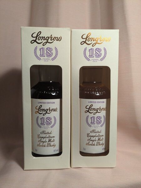 ロングロウ 18年 46% OB 700ml 2016&2017【Longrow 18YO Bottled 2016&2017】