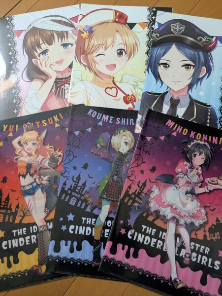 ローソン●アイドルマスター●クリアファイル3種/ポスター3種●新品