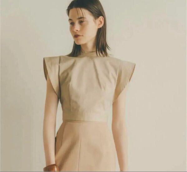 CLANE クラネ BACK OPEN MINI TOPS