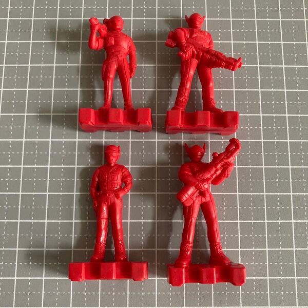 ブルースワット キャラクター 消しゴム セット ケシゴム フィギュア けしごむ 人形 特撮 戦隊 ヒーロー 怪獣 怪人 ロボット