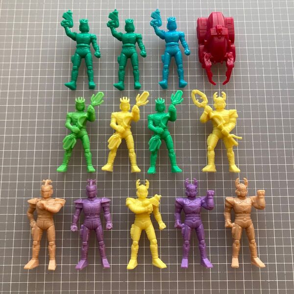 ビーファイターカブト 消しゴム セット ケシゴム フィギュア けしごむ 人形 特撮 戦隊 ヒーロー メカニック ロボット
