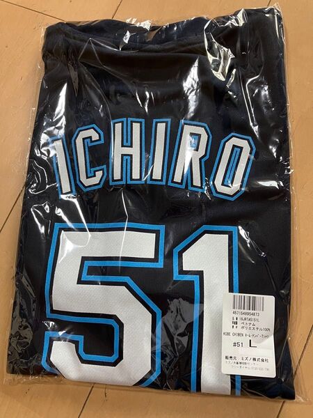 2024 KOBE CHIBEN イチロー #51 ネーム ナンバー Tシャツ