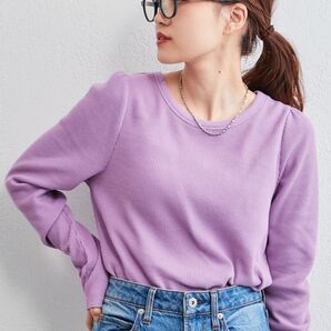 CIAOPANIC TYPY ワッフルボリュームスリーブTee
