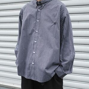 WHO'S WHO gallery BLESS YOU バタフライチェック長袖シャツ