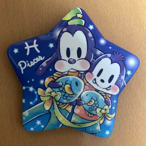 ディズニーストア グーフィー マックス 缶バッジ