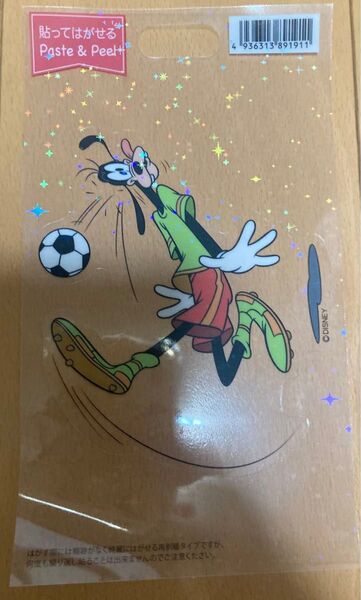 グーフィー 貼ってはがせるステッカー ディズニーストア ミッキー&フレンズ