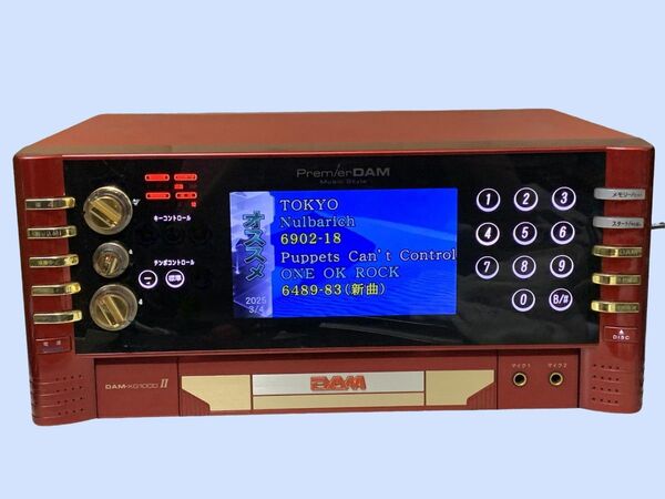 M6427 第一興商 DAM-XG1000Ⅱ赤 HDD 2TB